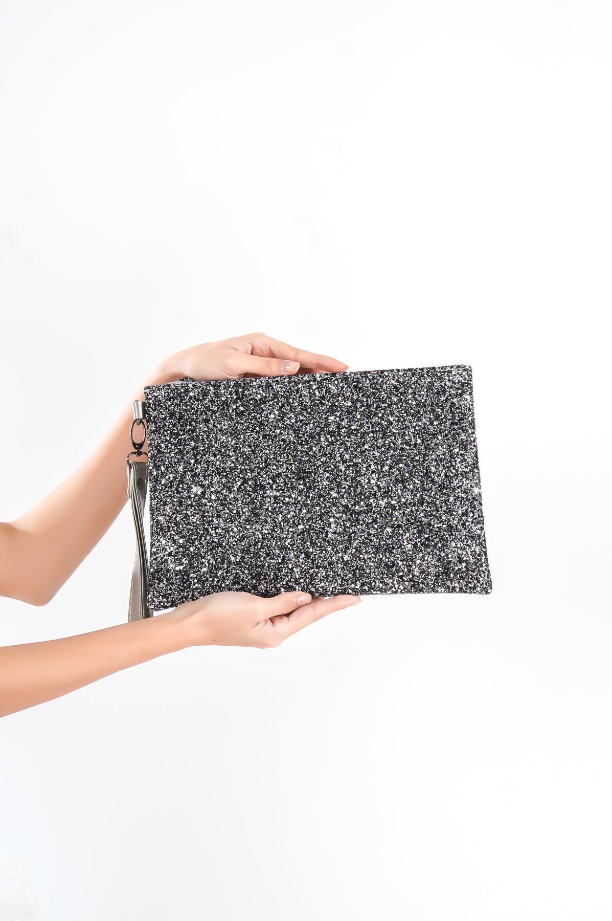 Pullu Paris 221 Kadın Clutch Çanta