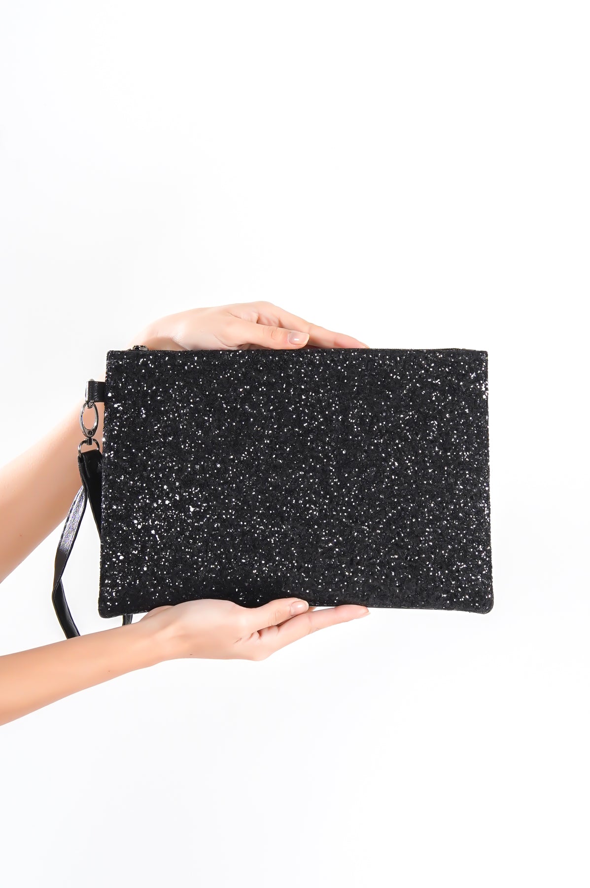 Pullu Paris 222 Kadın Clutch Çanta