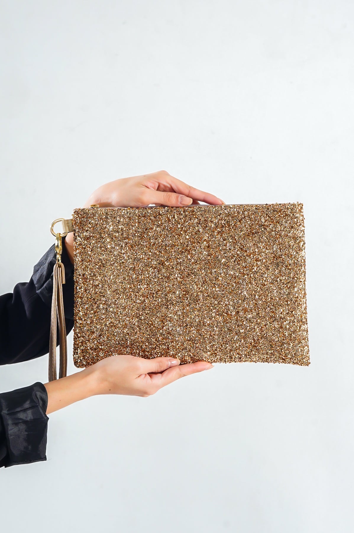 Boncuklu Paris 220 Kadın Clutch Çanta