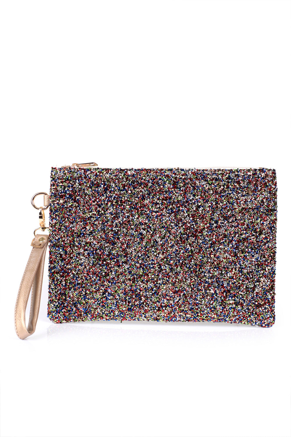 Boncuklu Paris 220 Kadın Clutch Çanta