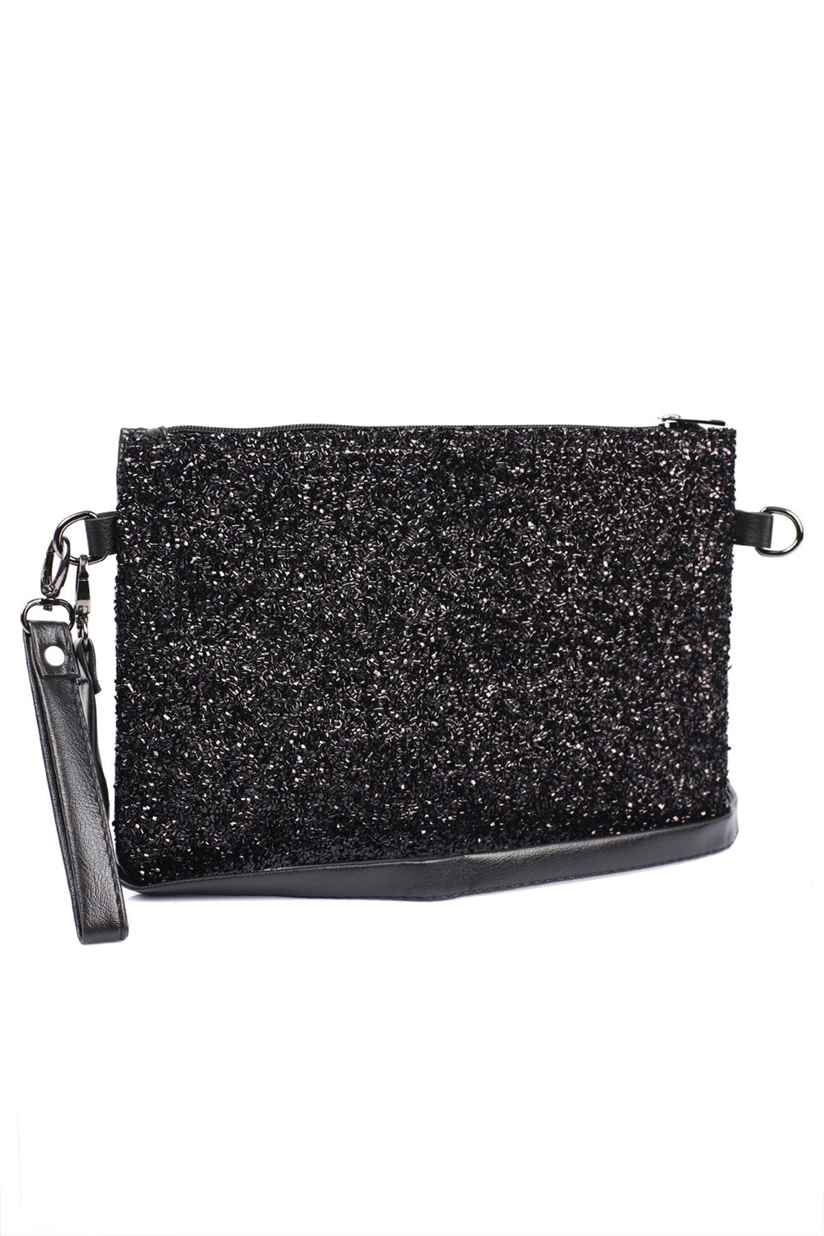 Boncuklu Paris 222 Kadın Clutch Çanta