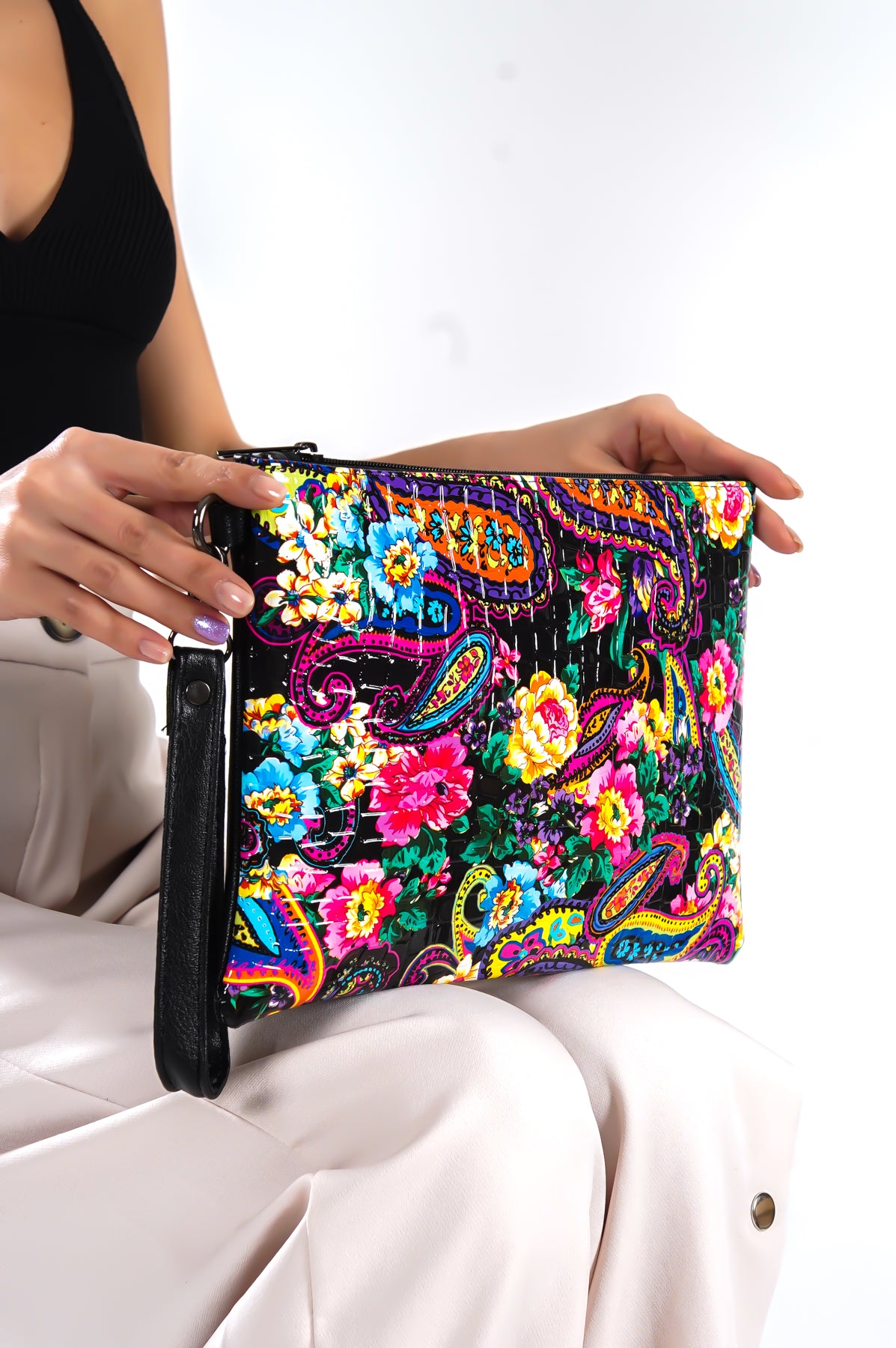 Paris Kadın Clutch Çanta